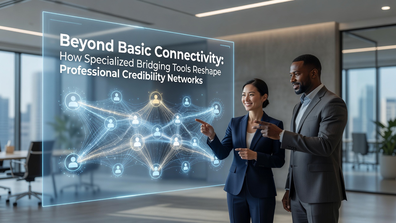 Beyond Basic Connectivity: How Specialized Bridging Tools Reshape Professional Credibility Networks
